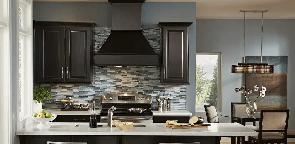 Kitchen cabinet painting and refinishing in a modern kitchen in San Jose, CA